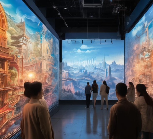 清远数字油画,传承与创新的未来艺术展